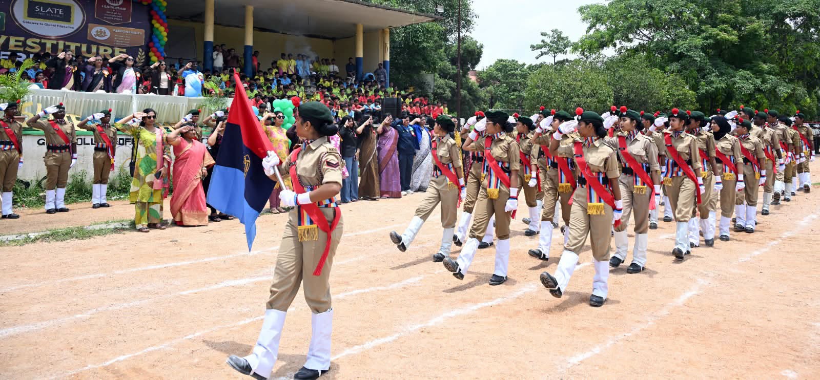 The country is ours, the glory is ours..