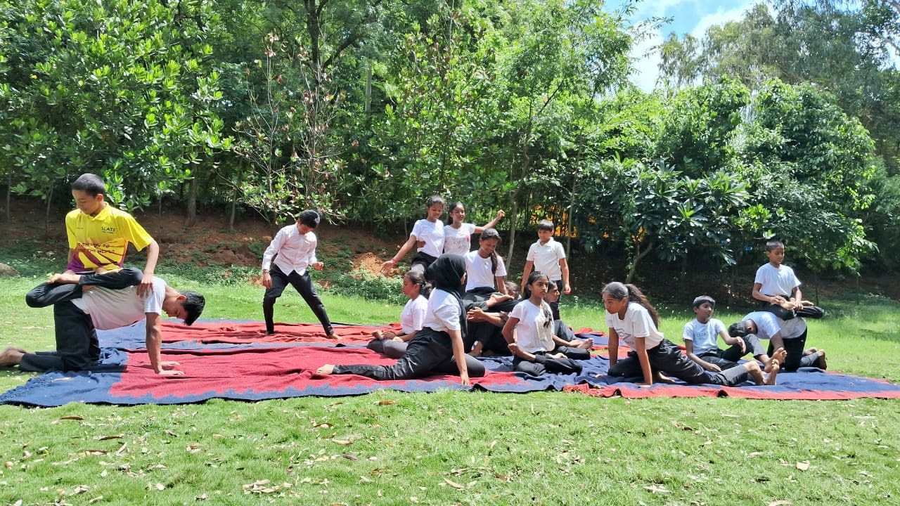 Todays field trip. Yoga. Debates. Games.
