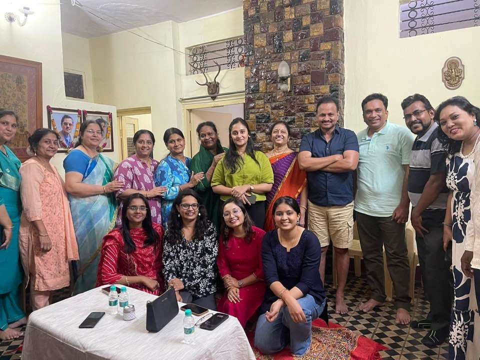 Lunch hosted by Sapna Bhatnagar, Dean Slate at her residence.