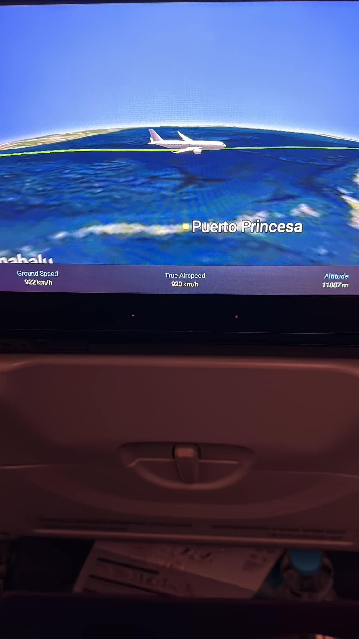 On Board Malaysian Airlines - KL to Narrita ( Japan ). Flying at a height of 38,000 feet above MSL - outside temp - Minus 48 C - but still connected to world through Aircraft WiFi