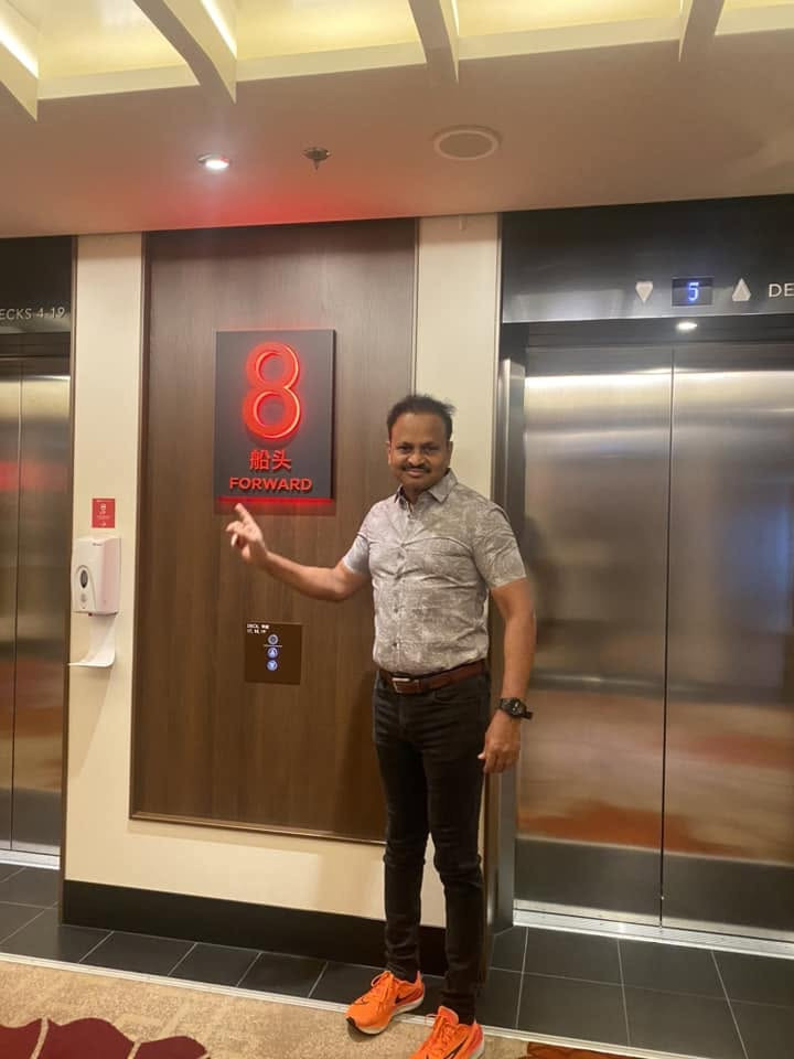Deck -8 and 7. Genting cruise.