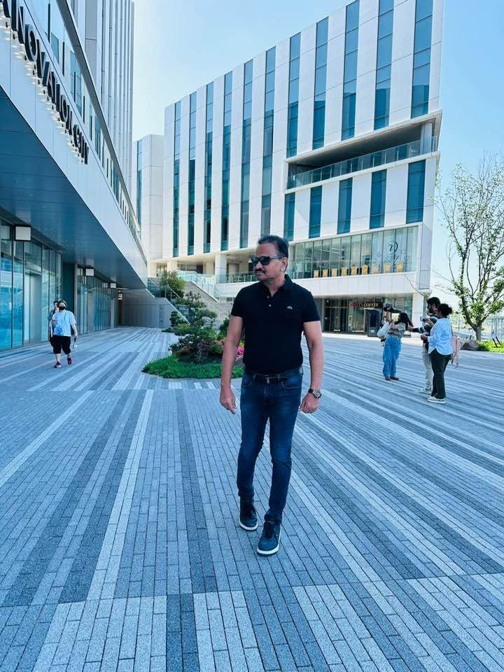 Starting back to Hyderabad