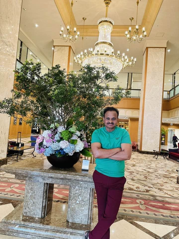 Starting back to Hyderabad