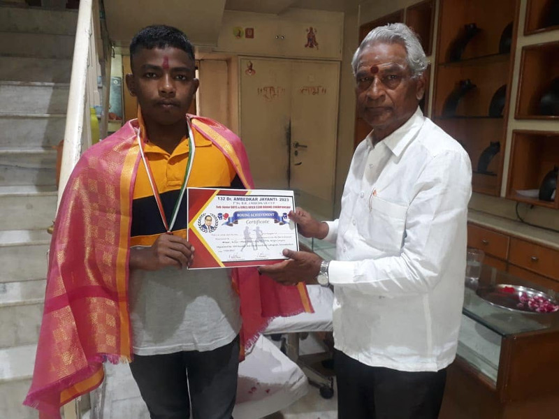 Congratulations Sai Teja