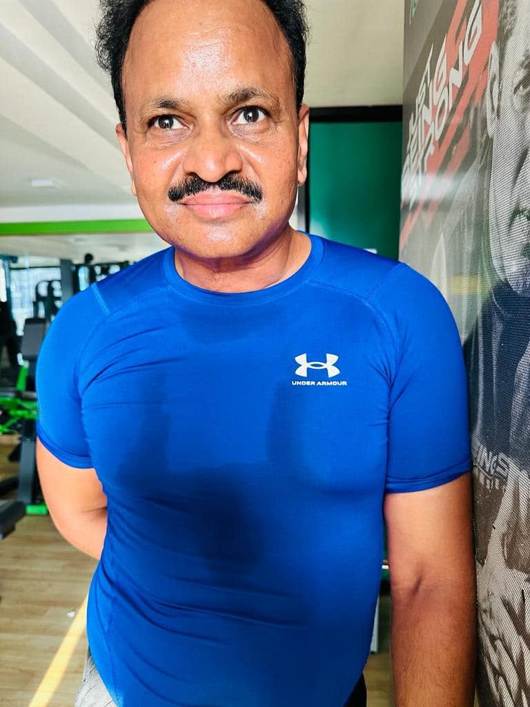 Exercising until you sweat...