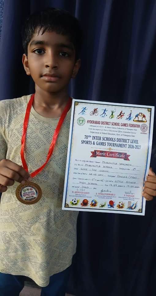 We are immensely proud to share the outstanding achievements of our students at the 70th School Games Federation of India(SGFI) 2026-27