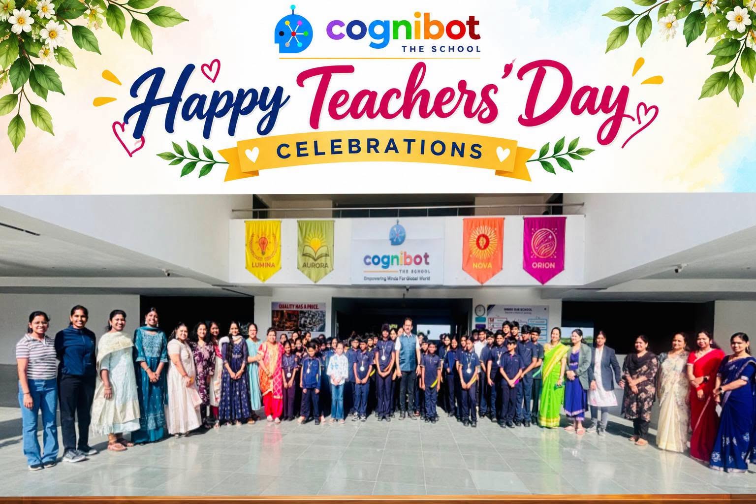 Cognibot Schoole Teachers Day Celebrations