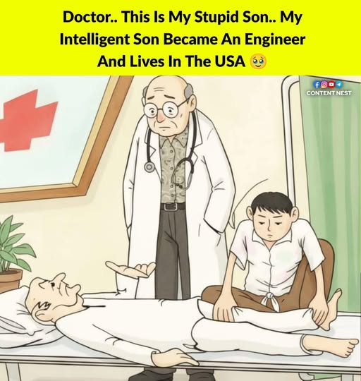 Doctor ! This is my youngest son.