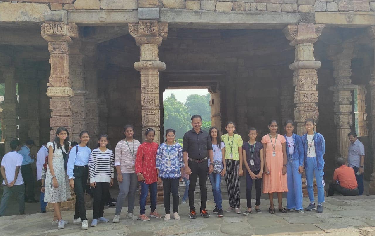 The tour has concluded. All the children are on their return journey, currently at Delhi Airport.