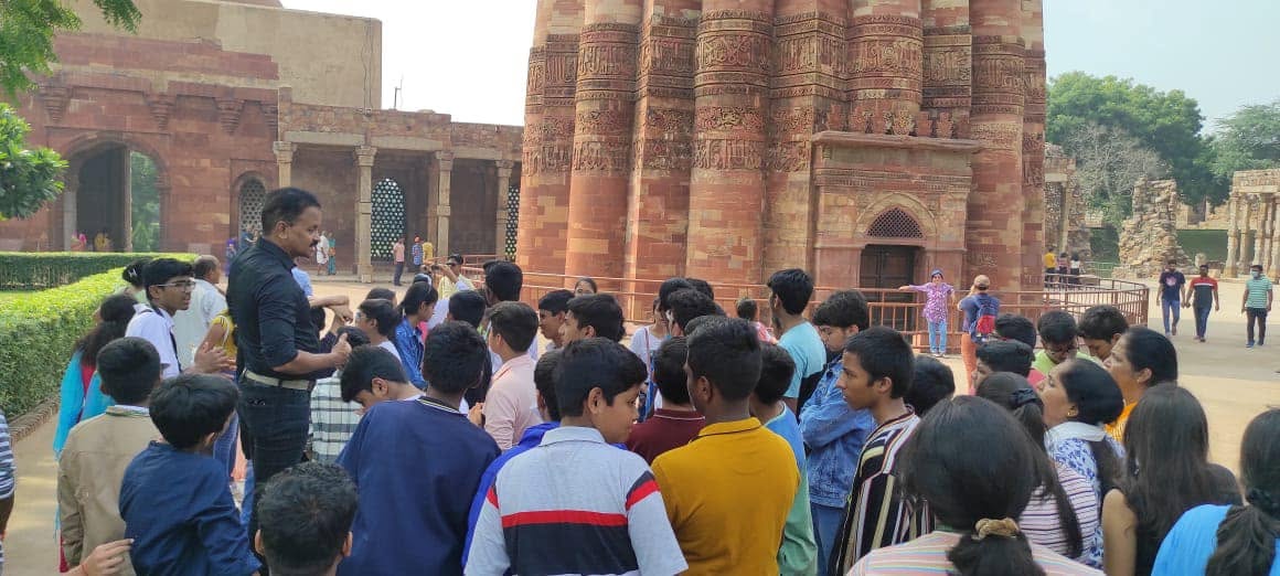 The tour has concluded. All the children are on their return journey, currently at Delhi Airport.